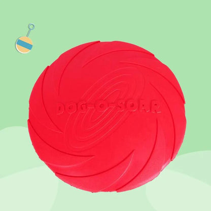 Soft Flexible Rubber Flying Disc for Dogs 4 Colors Foldable Interactive Pet Toy Training Supplies S M L Sizes
