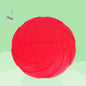 Soft Flexible Rubber Flying Disc for Dogs 4 Colors Foldable Interactive Pet Toy Training Supplies S M L Sizes