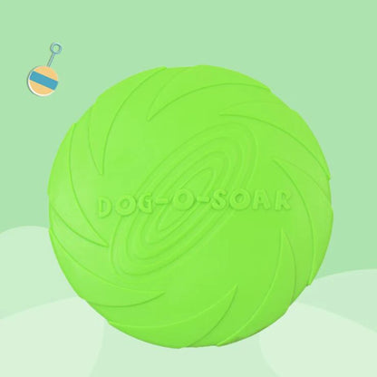 Soft Flexible Rubber Flying Disc for Dogs 4 Colors Foldable Interactive Pet Toy Training Supplies S M L Sizes