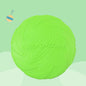 Soft Flexible Rubber Flying Disc for Dogs 4 Colors Foldable Interactive Pet Toy Training Supplies S M L Sizes