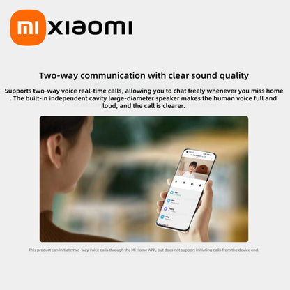 Xiaomi Smart Camera 3 Pro PTZ Version Full Color HDR 2.4/5GHz Mesh Gateway AI/Human/Pet/Baby Cry Detection 360° Security Monito
